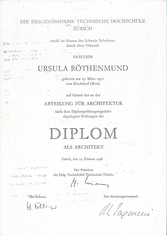 Diplomarbeit ETH