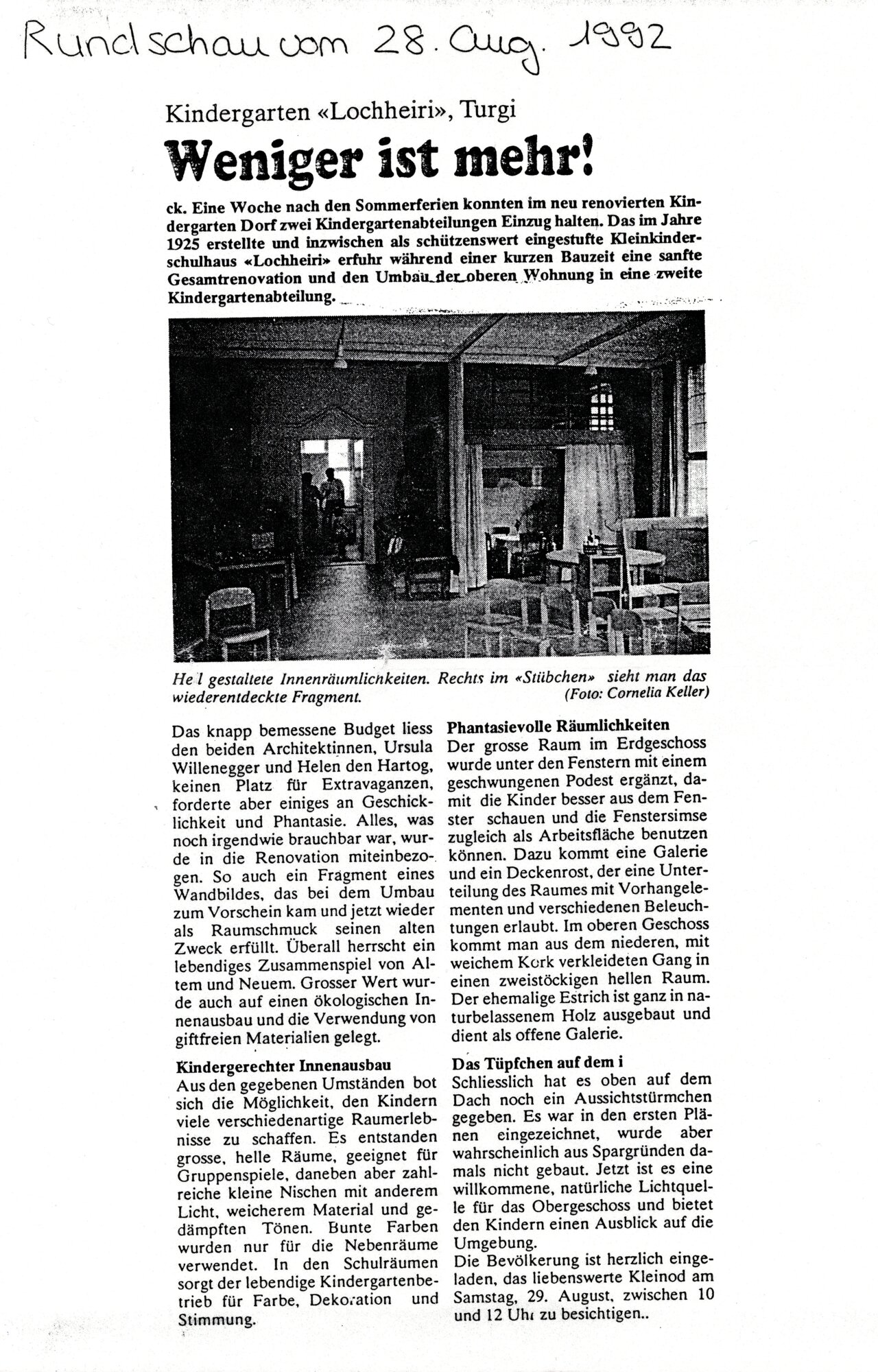 Zeitungsartikel